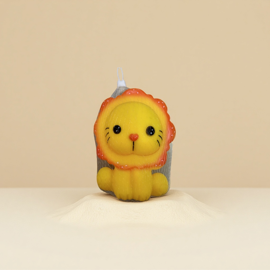 The yellow fish-shaped children's educational toy is safe, non-toxic, flexible and resistant to biting Specification image