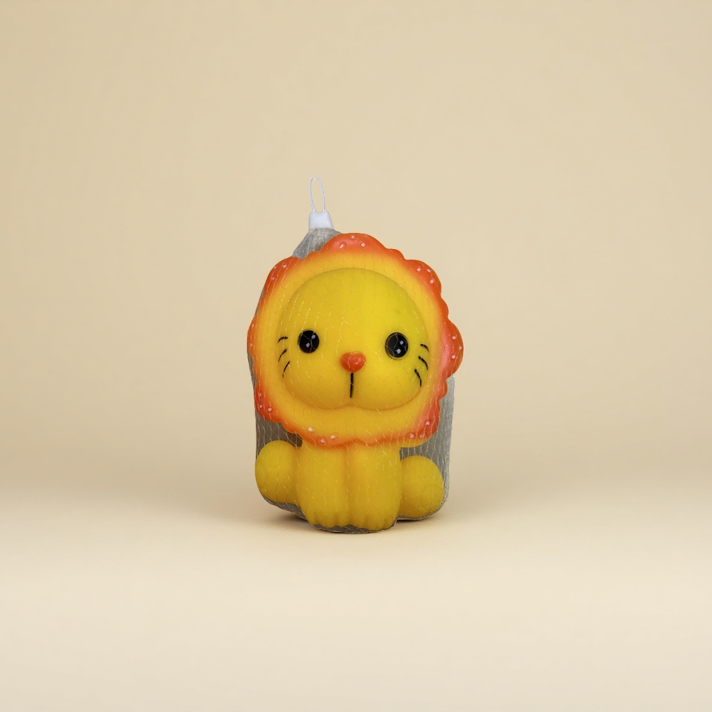 The yellow fish-shaped children's educational toy is safe, non-toxic, flexible and resistant to biting details Picture