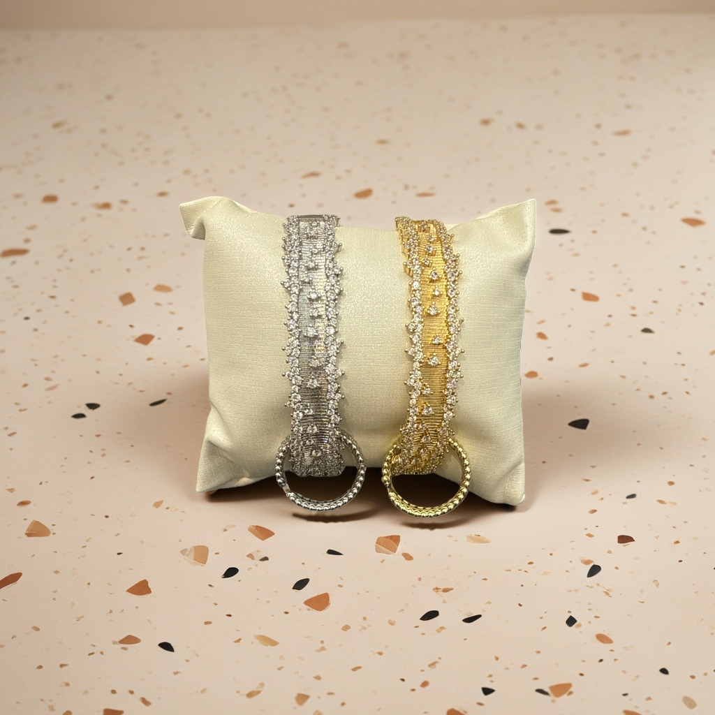 925 sterling silver jewelry bracelet for ladies, a light luxury and elegant style bracelet details Picture