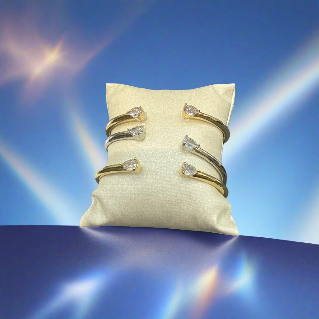 Brazalete de la joyería de las mujeres 925 plata esterlina brazalete antialérgico para el uso diario del viaje Specification image