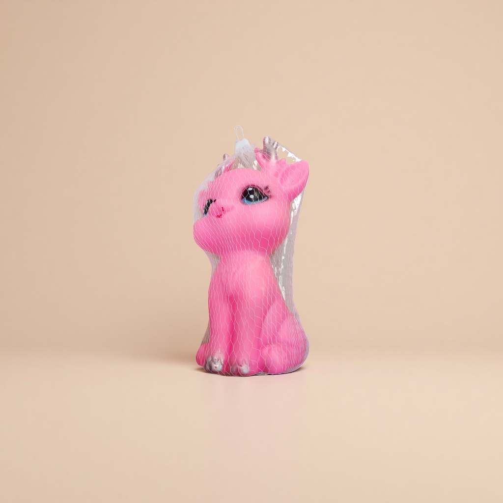 Pink deer-shaped plush toys, cute and adorable children's soothing dolls, indoor decorative items details Picture