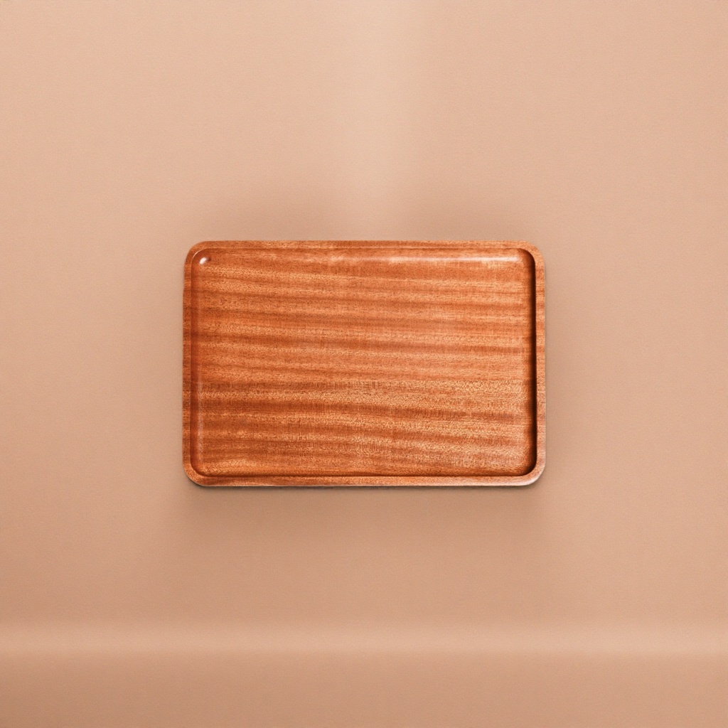 Wooden trays, multi-functional storage trays, Nordic-style solid wood coffee table trays, home decoration items