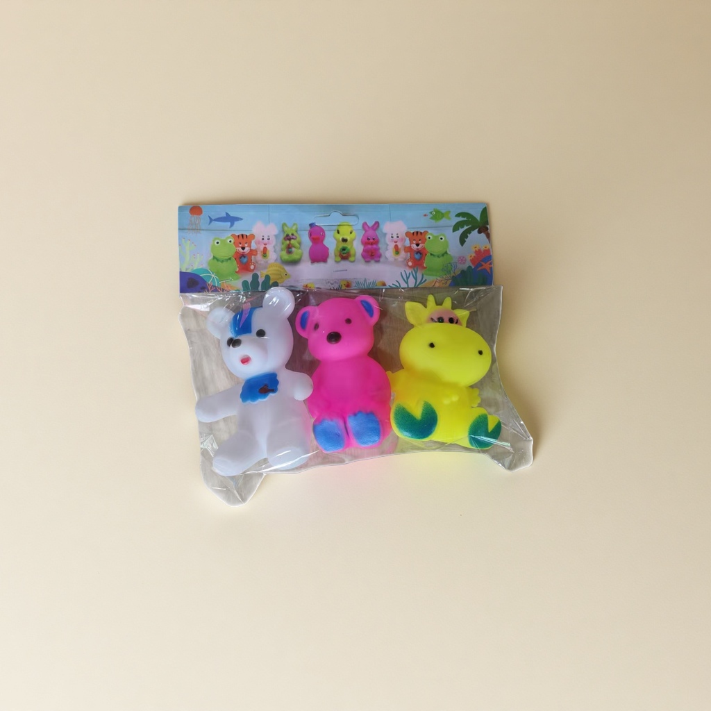 彩色动物造型儿童益智玩具 安全无毒可啃咬早教启蒙