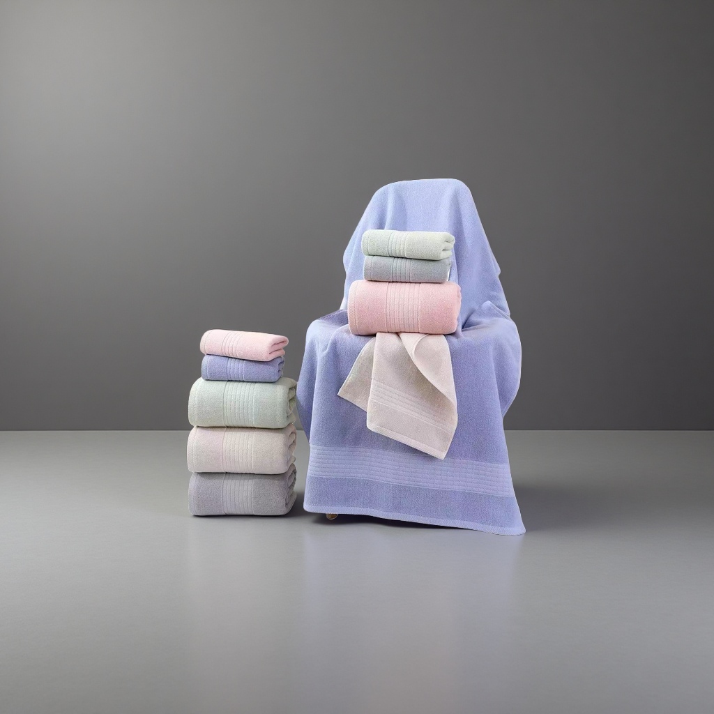Soft towel, pure cotton absorbent quick-drying bath towel, household face towel, suitable for both men and women Application Scenario