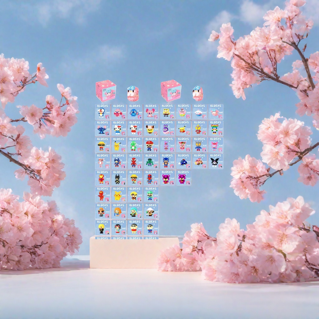 小号颗粒积木玩具 儿童启蒙早教拼搭积木 安全ABS材质可水洗细节图