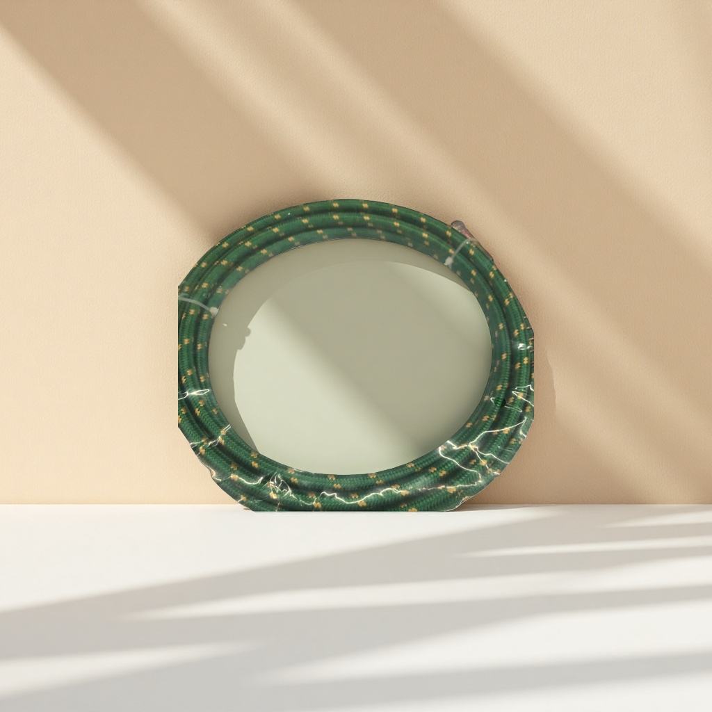 The green woven Teflon hose specially designed for steam irons is heat-resistant, explosion-proof and resistant to bending Application Scenario