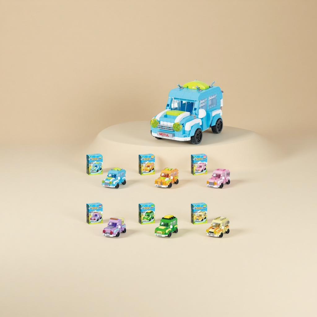 Bricks Car Cute SUV积木玩具车系列