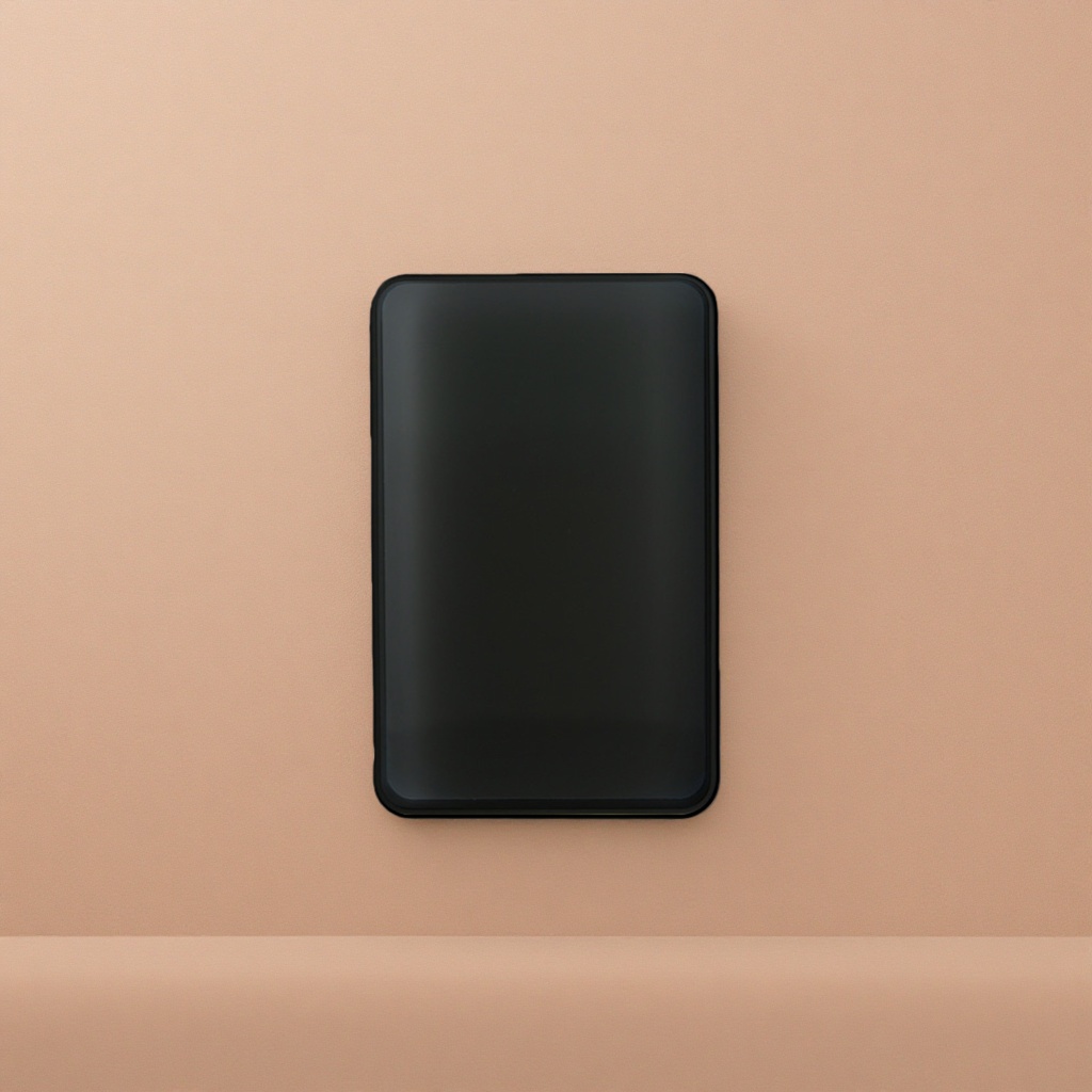 Black full-screen smart phone, high-definition photography, ultra-long battery life, fashionable and thin