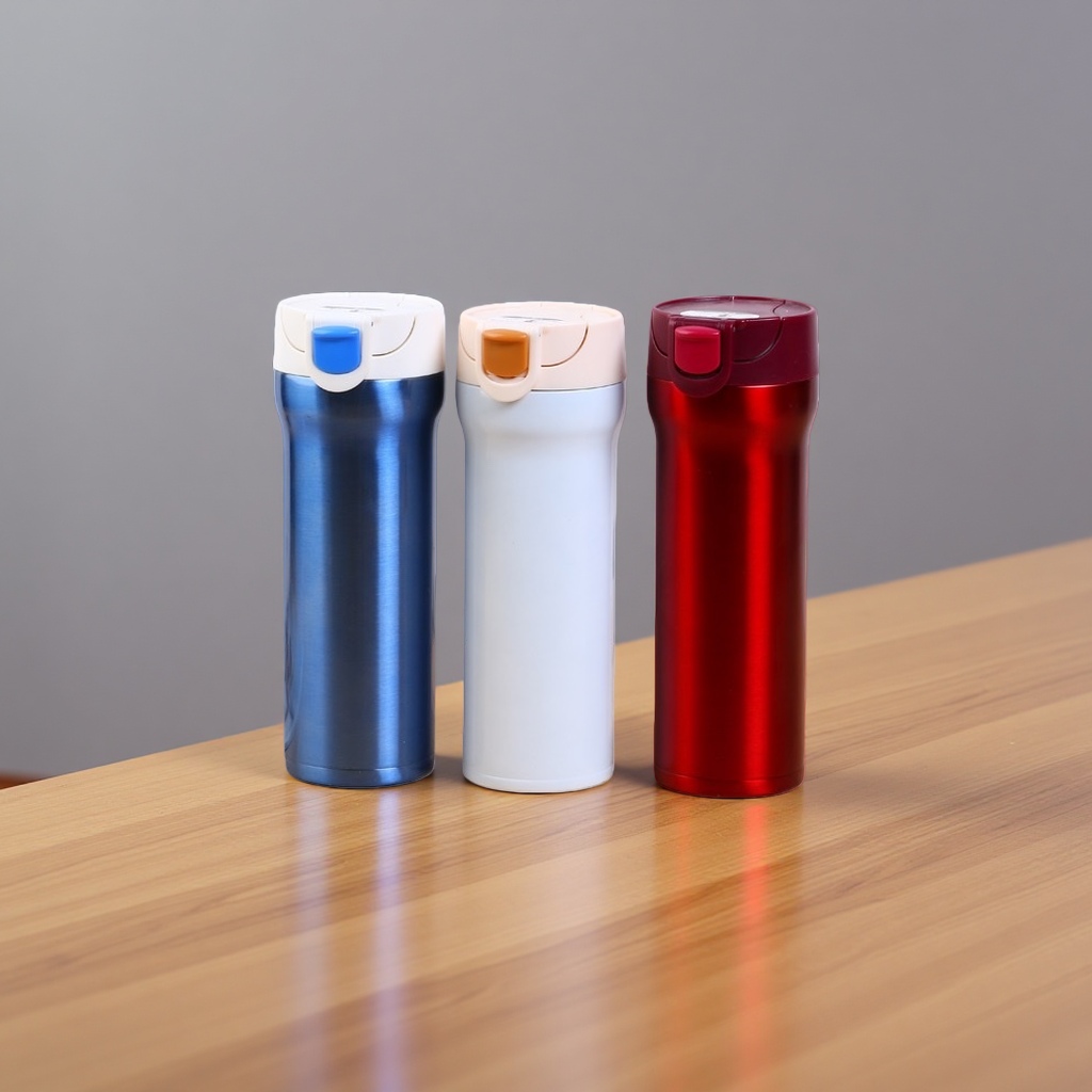Fuguang vacuum insulated Cup 500ml stainless steel large-capacity portable water cup Specification image