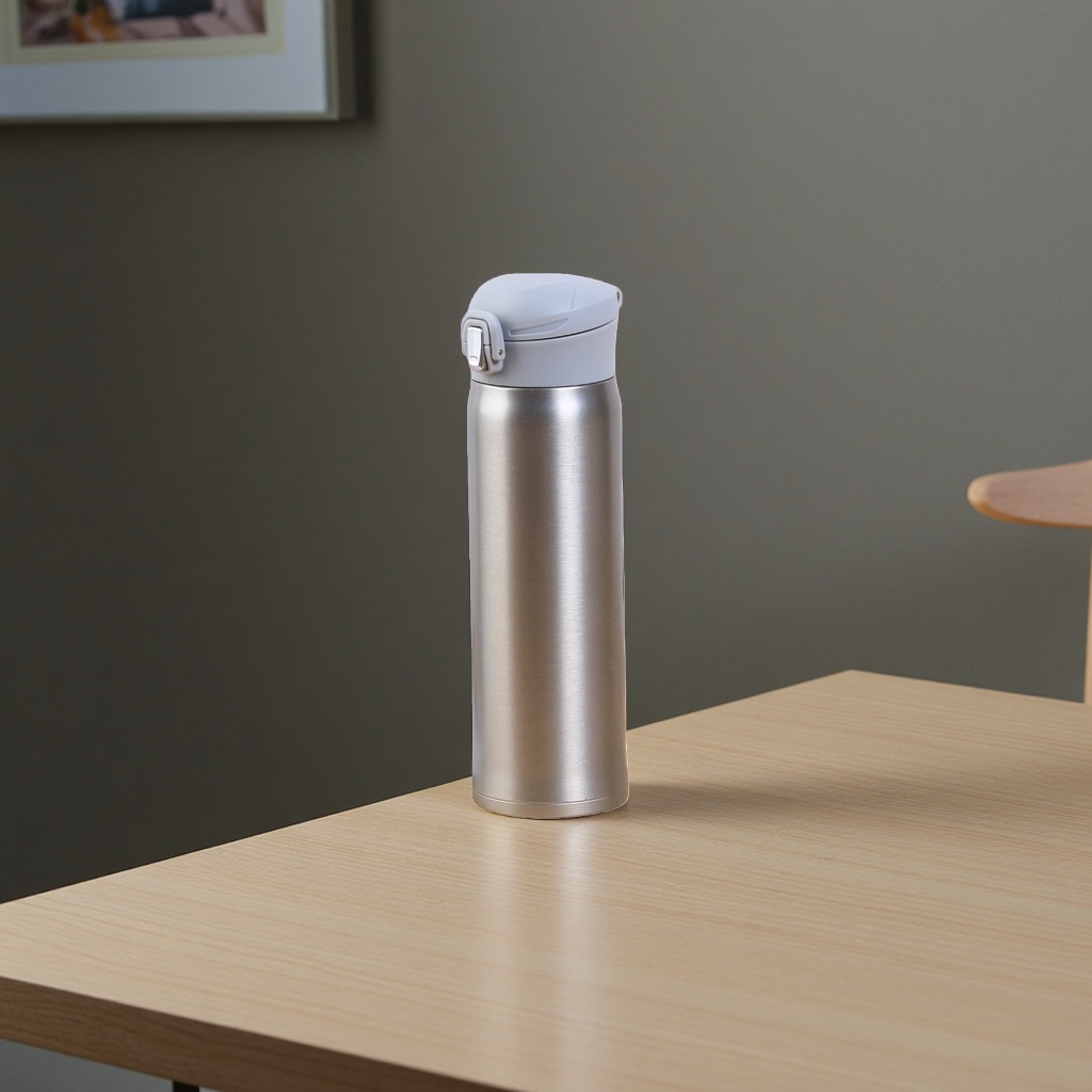 Stainless steel insulated cup 500ml vacuum heat insulation, cold and heat preservation portable water cup Specification image