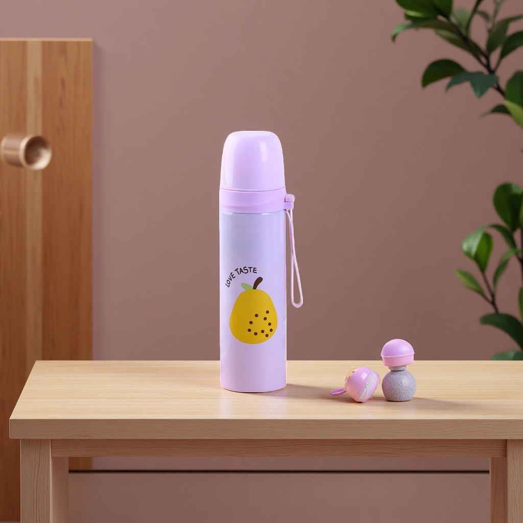Purple insulated cup main body stainless steel vacuum insulated hot and cold water cup accessories Application Scenario