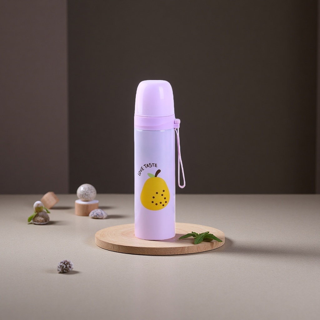 Purple insulated cup main body stainless steel vacuum insulated hot and cold water cup accessories