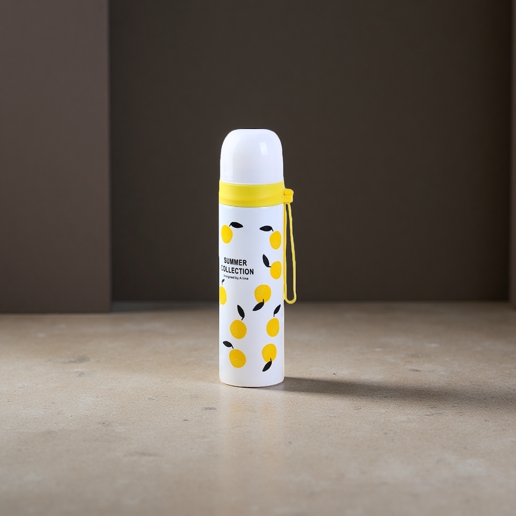 Thermos vacuum insulated Cup 350ml stainless steel portable for both cold and heat preservation