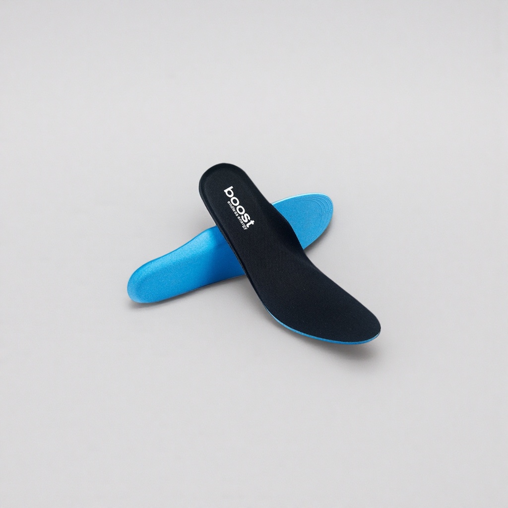 The sports insoles are made of breathable, shock-absorbing, unisex, comfortable and anti-slip EVA material Specification image