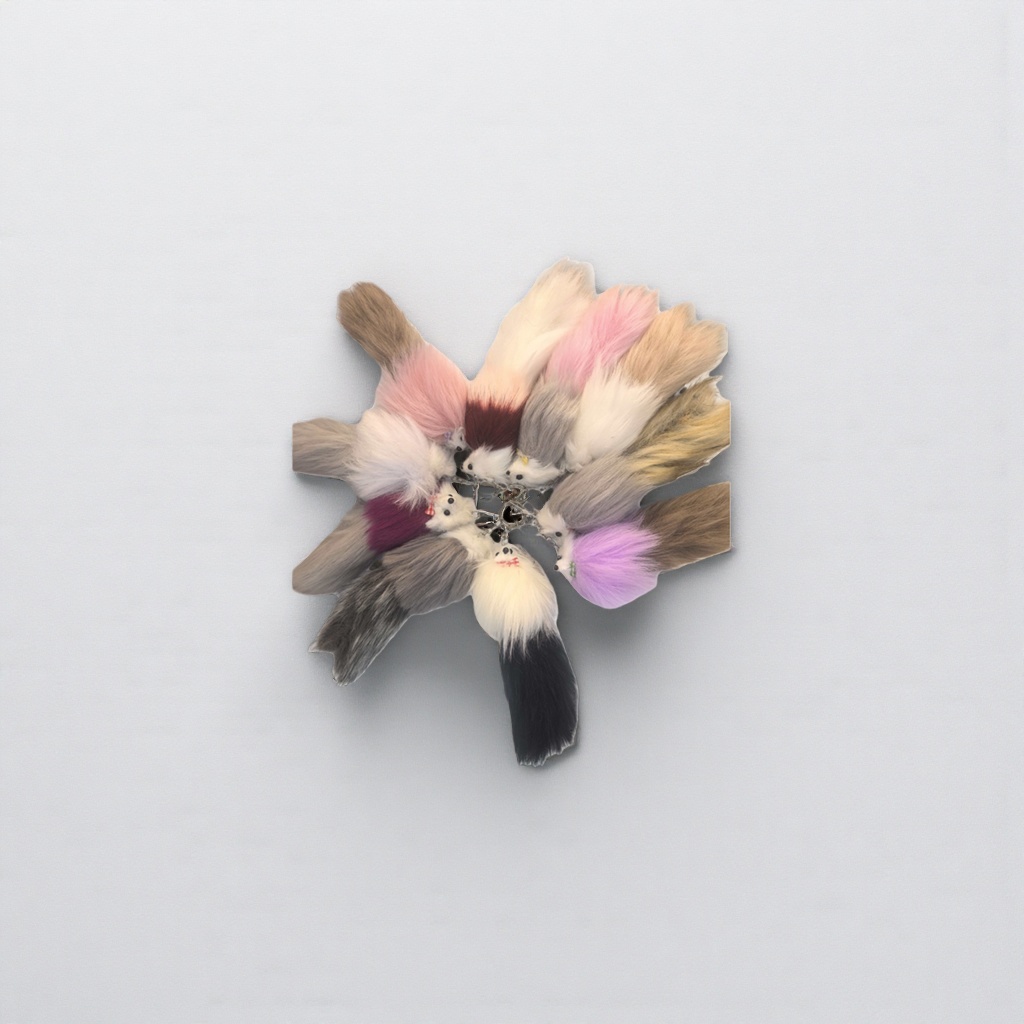 Cute plush mouse pendant, adorable plush toy, cute keychain, car bag hanger