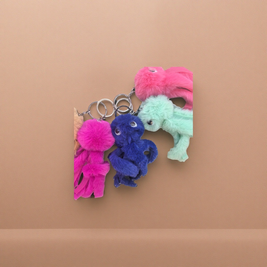 Cute and soft plush toy octopus pendant for bedroom car decoration Specification image