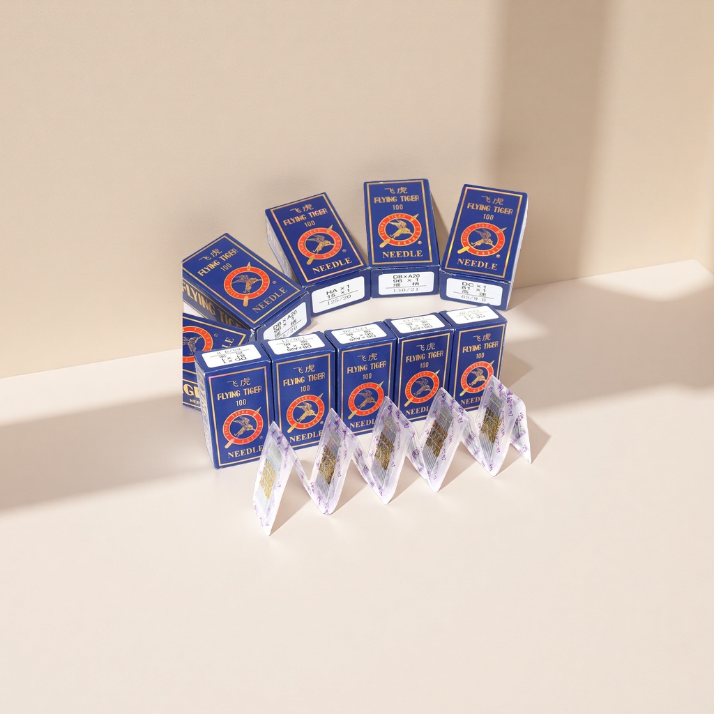 Flying Tiger sewing machine needle, universal household sewing machine accessory packaging, 10 pieces Application Scenario