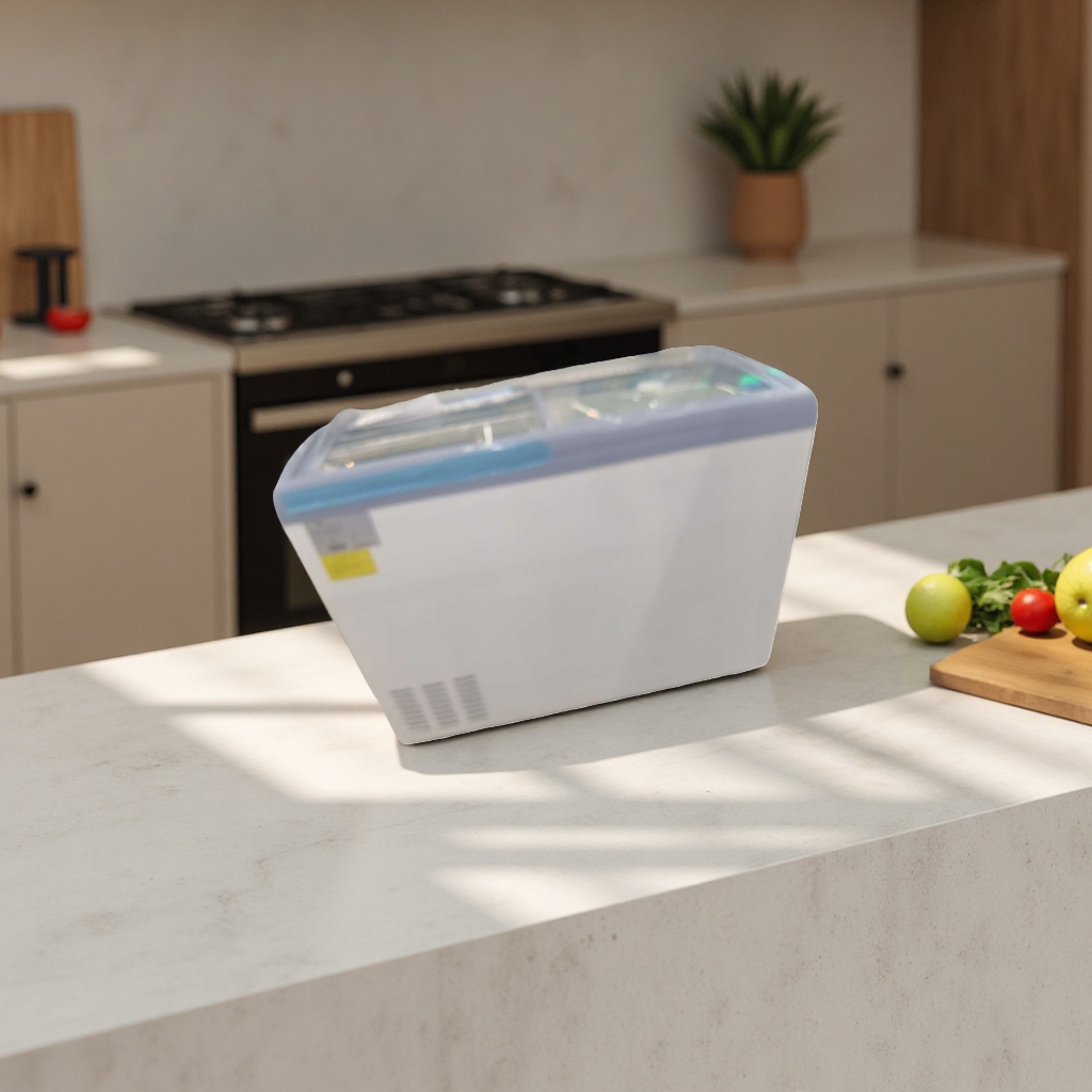 Household energy-saving and silent freezer, horizontal freezing and refrigeration integrated machine, large-capacity preservation and quick freezing Specification image