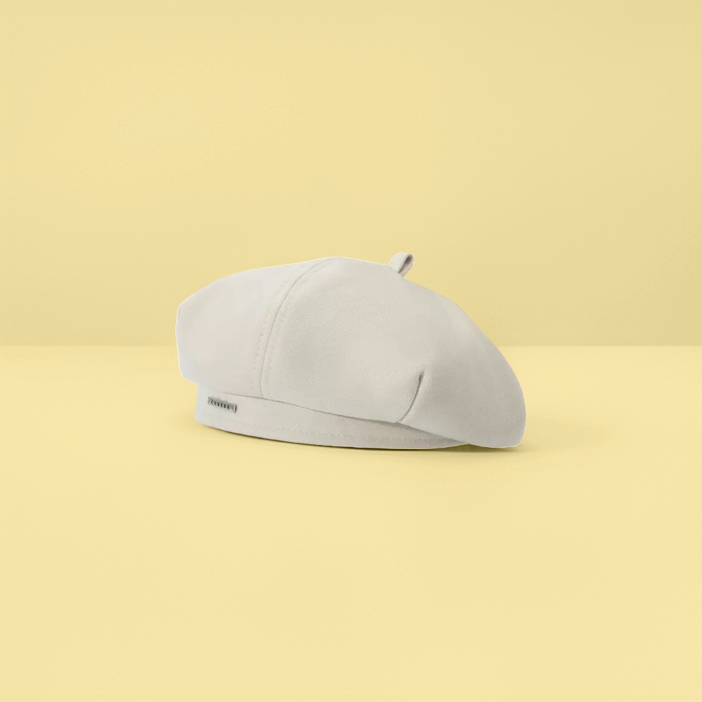 A Beret cap made of woolen material, it is a versatile and flattering daily commuting cap for women