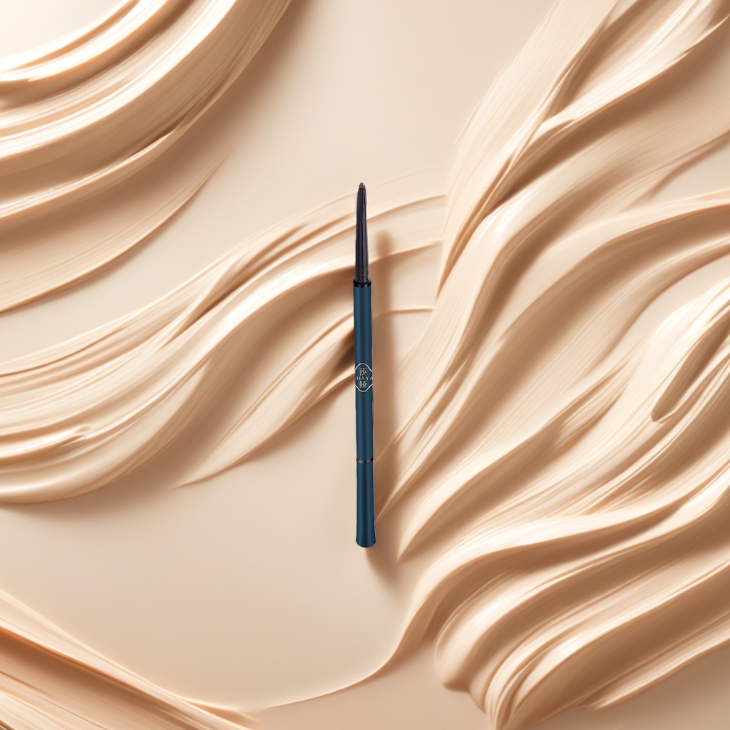 Cosmetic eyeliner pen is waterproof and anti-smudging, with a slender tip and long-lasting color display details Picture