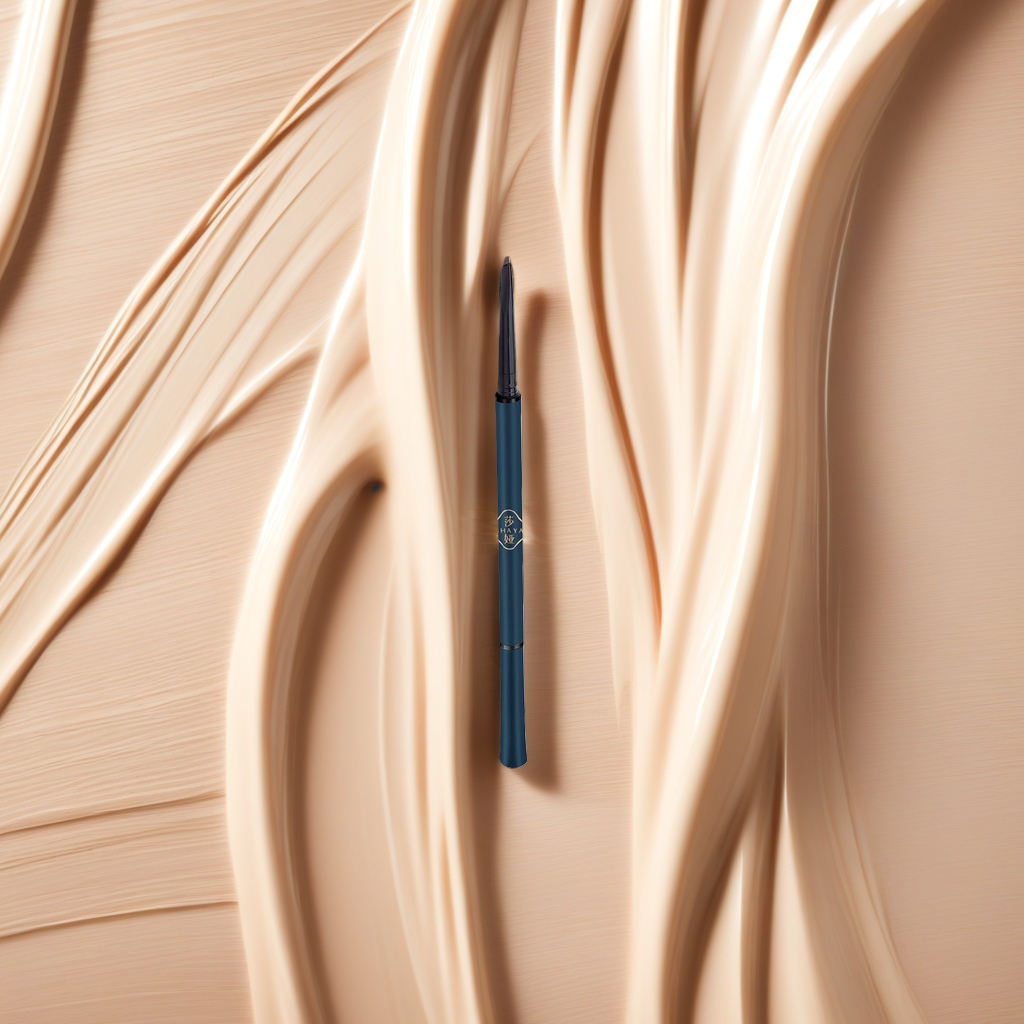 Cosmetic eyeliner pen is waterproof and anti-smudging, with a slender tip and long-lasting color display Cosmetic eyeliner pen is waterproof and anti-smudging, with a slender tip and long-lasting color display