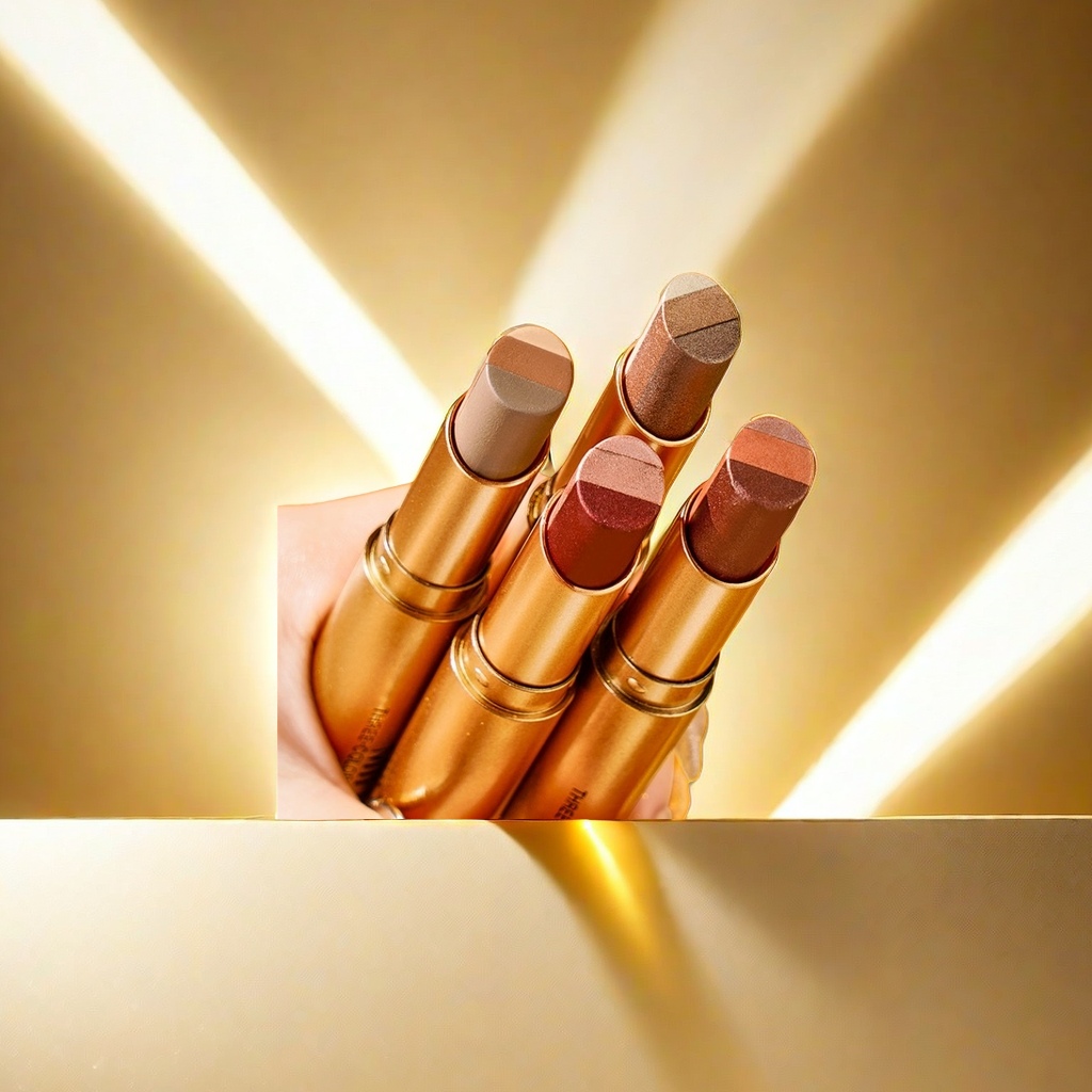 Golden shell lipstick, long-lasting color display, moisturizing matte lipstick Golden shell lipstick, long-lasting color display, moisturizing matte lipstick