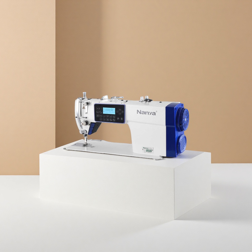 Stepper computerized flat sewing machine, a household multi-functional automatic sewing equipment