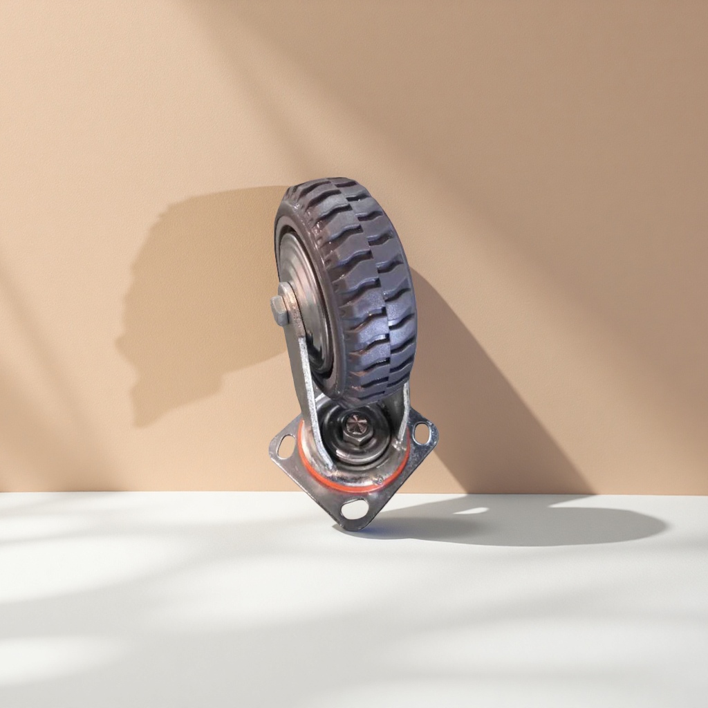 Industrial wheels, heavy-duty load-bearing swivel wheels with brakes, silent and wear-resistant 3-inch Application Scenario