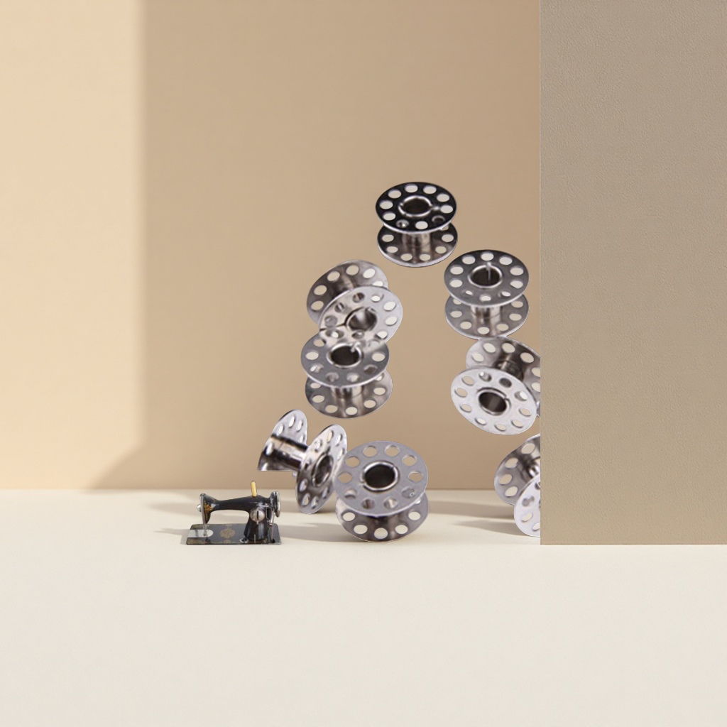 Metal shuttle core, special shuttle core for sewing machines, universal durable metal shuttle core Application Scenario