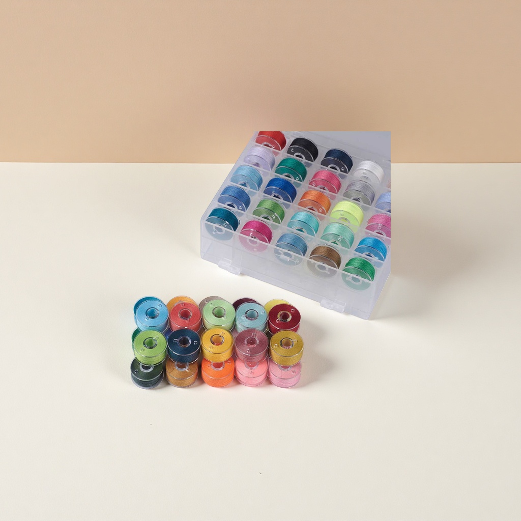 Special silent spool box for shuttle thread sewing machine accessories, high-strength ABS material for winding and storage Specification image