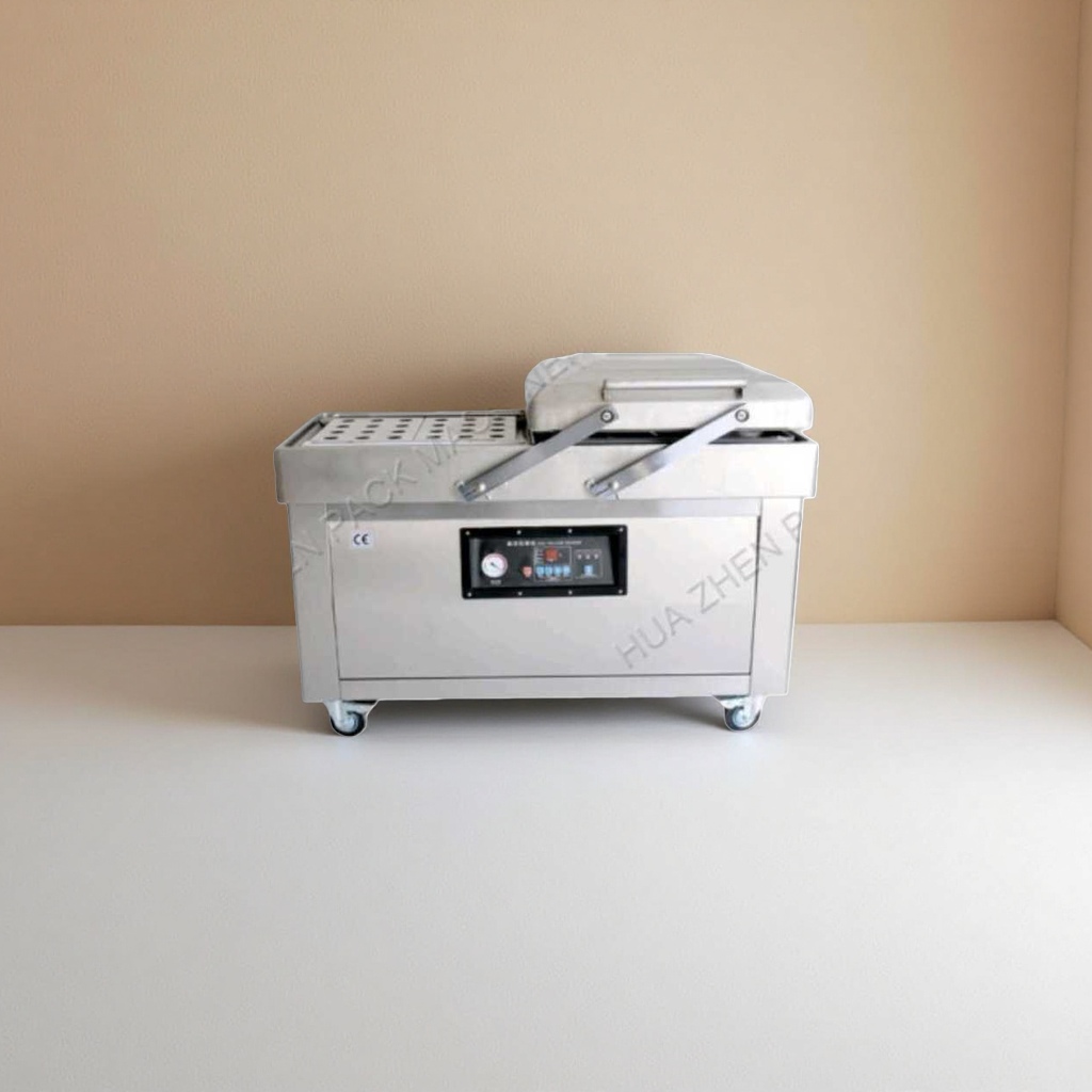 The vacuum packaging machine for industrial equipment features fully automatic sealing and is highly efficient and energy-saving The vacuum packaging machine for industrial equipment features fully automatic sealing and is highly efficient and energy-saving