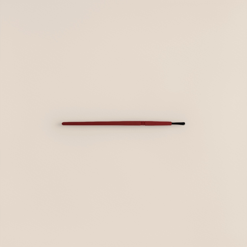 Red eyebrow brush, professional shaping eyebrow brush, fine brush head, natural coloring Application Scenario