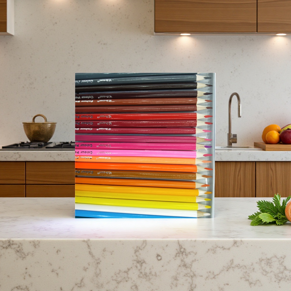 Deli Colored Pencils 24-color Children's Drawing and Art Special colored Pencil set Application Scenario