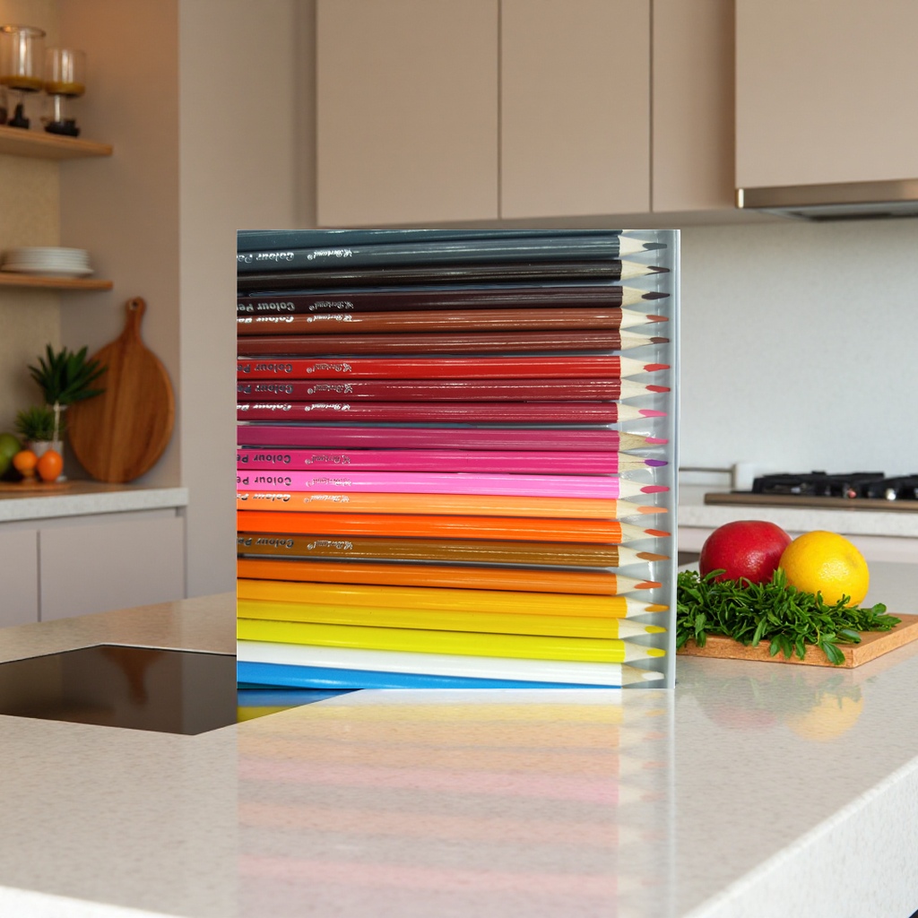 Deli Colored Pencils 24-color Children's Drawing and Art Special colored Pencil set Specification image