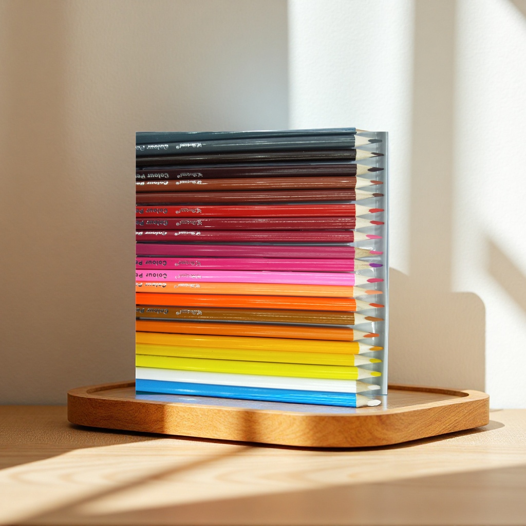 Deli eco-friendly wooden colored pencils, 36 colors, for professional art drawing Application Scenario