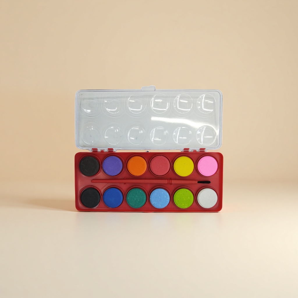 Caja de pintura de acuarela 24 colores kit de pintura de acuarela para estudiantes profesionales herramientas de pintura portátiles Application Scenario