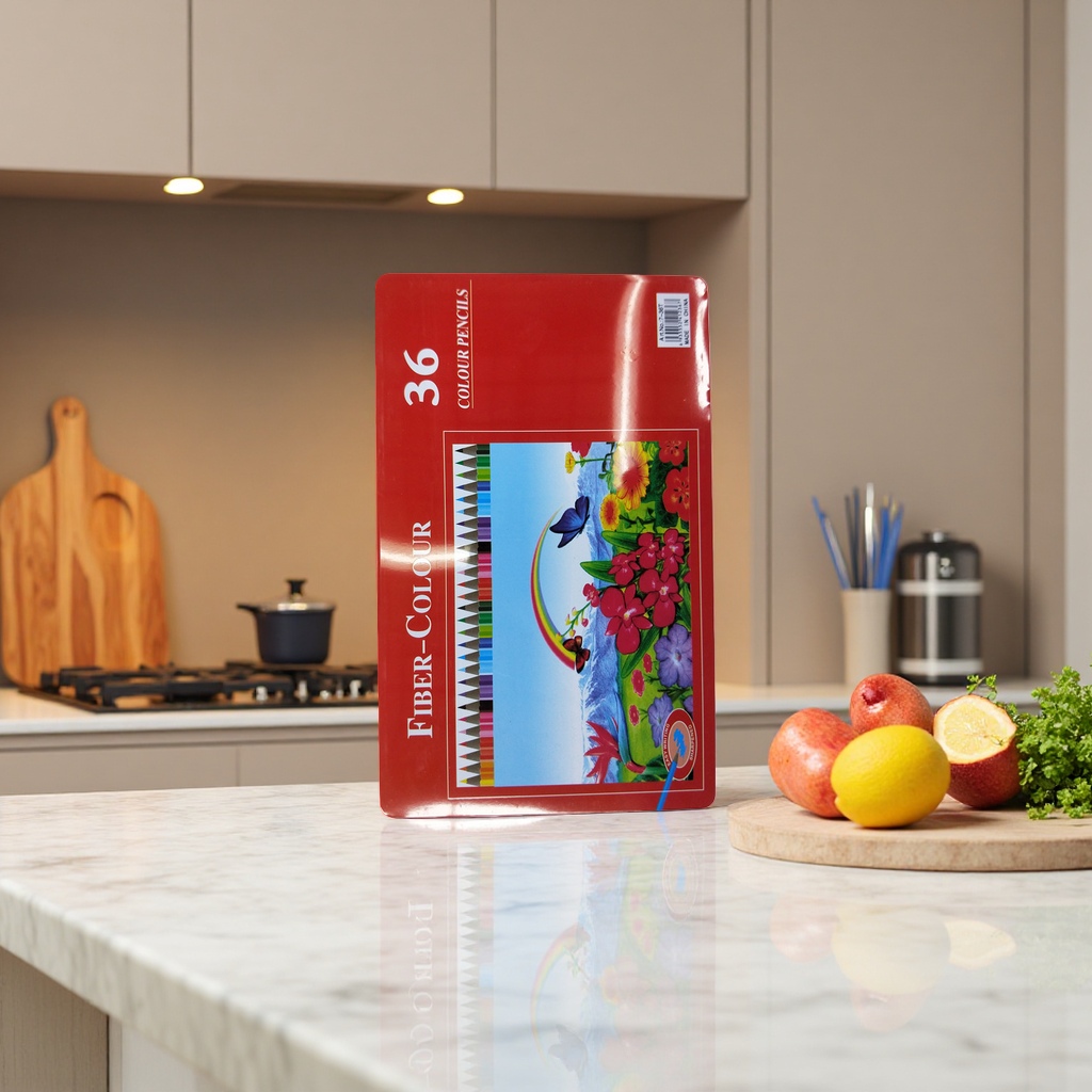 مجموعة من الأقلام الملونة ذات أغلفة جميلة من 24 قرطاسية ملونة للأطفال Specification image