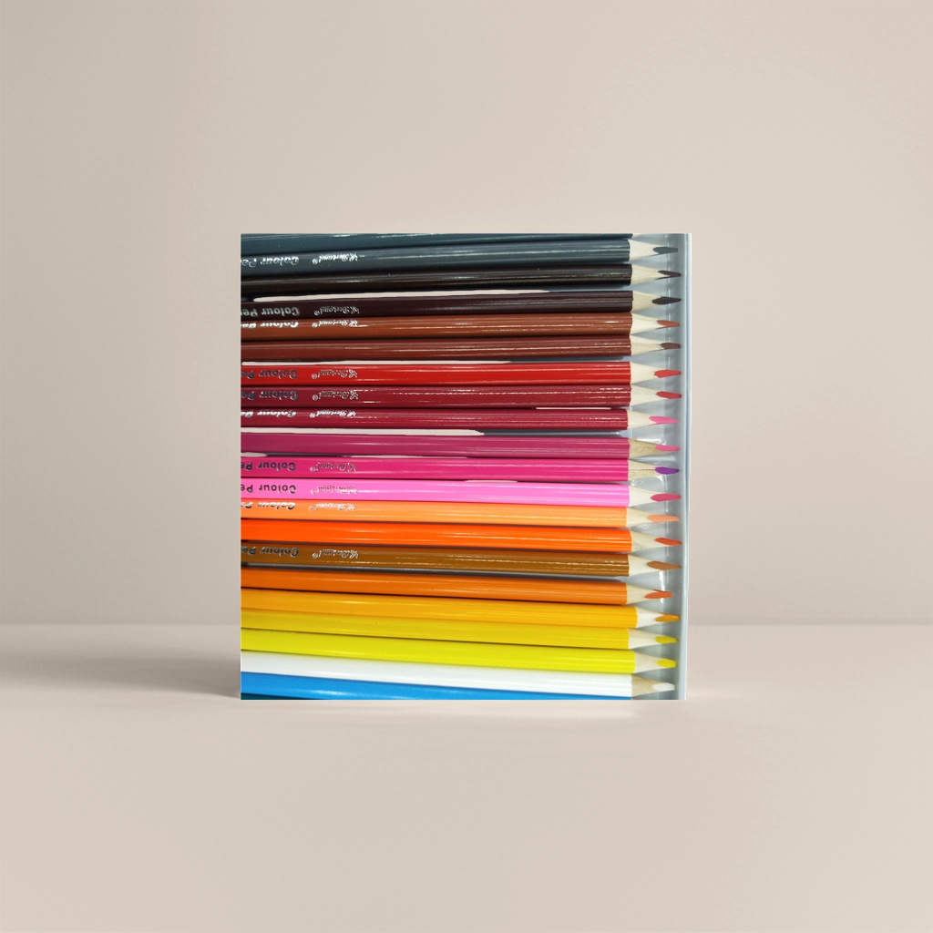 Mano derecha lápiz de color de madera 12 colores para estudiantes de arte dibujo con