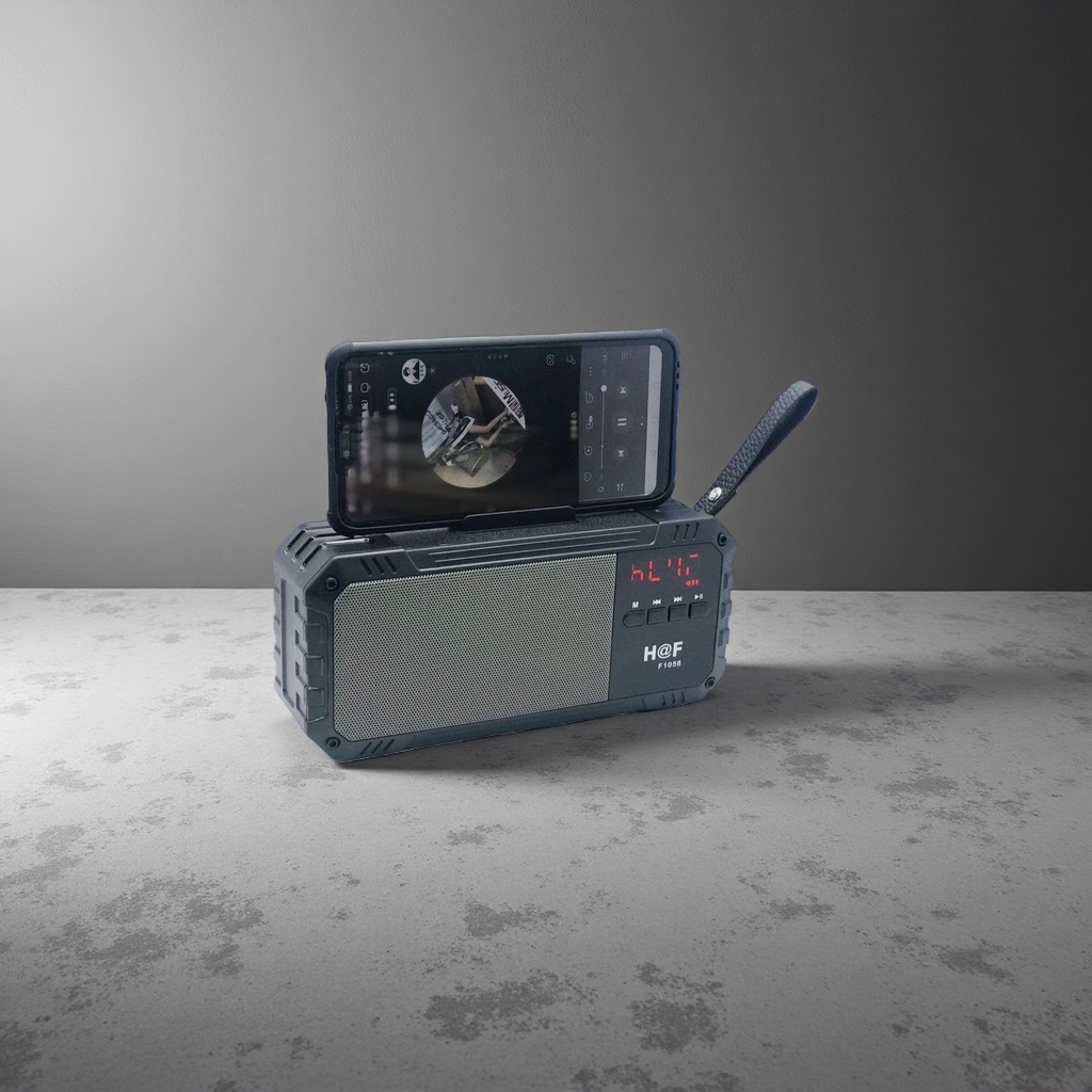 HAF F1056 altavoz inalámbrico portátil bluetooth 5.3 alta fidelidad calidad de sonido al aire libre para el hogar details Picture