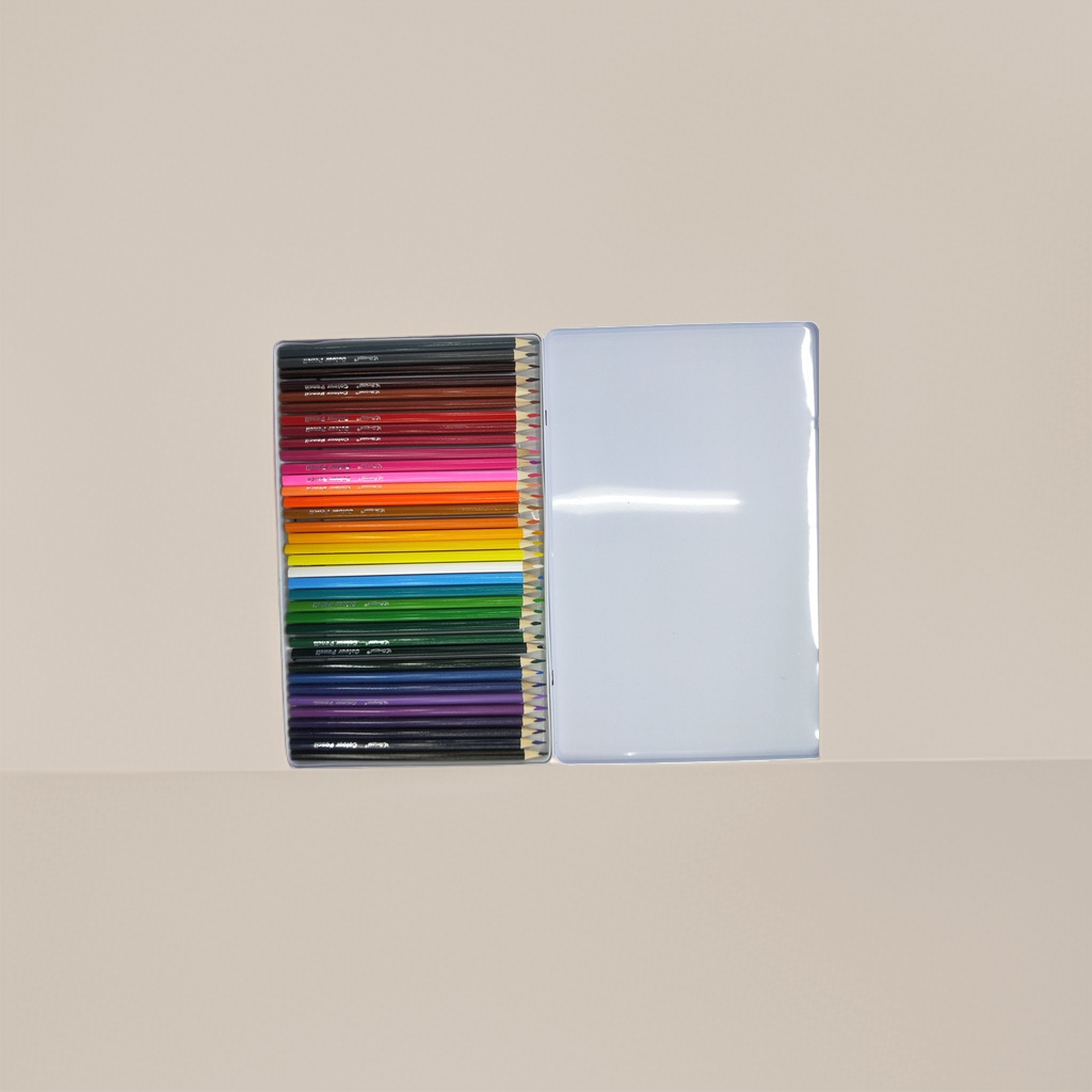 Deli 12-color soft lead colored pencils with PP material colored pencil case student art drawing set Application Scenario