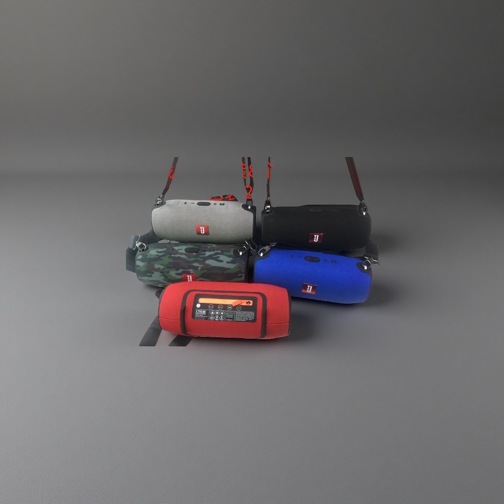 The portable and waterproof outdoor Bluetooth speaker supports TF card and AUX input Application Scenario