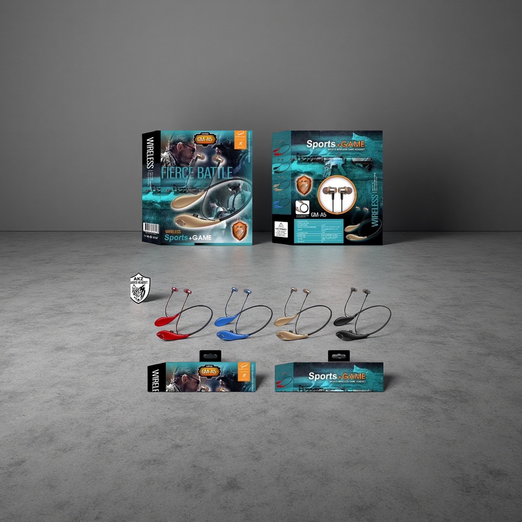 وعُرض شريط فيديو لألعاب الحركة اللاسلكية GM-A5 ومنتجات سماعات الرأس المتعددة الألوان Specification image