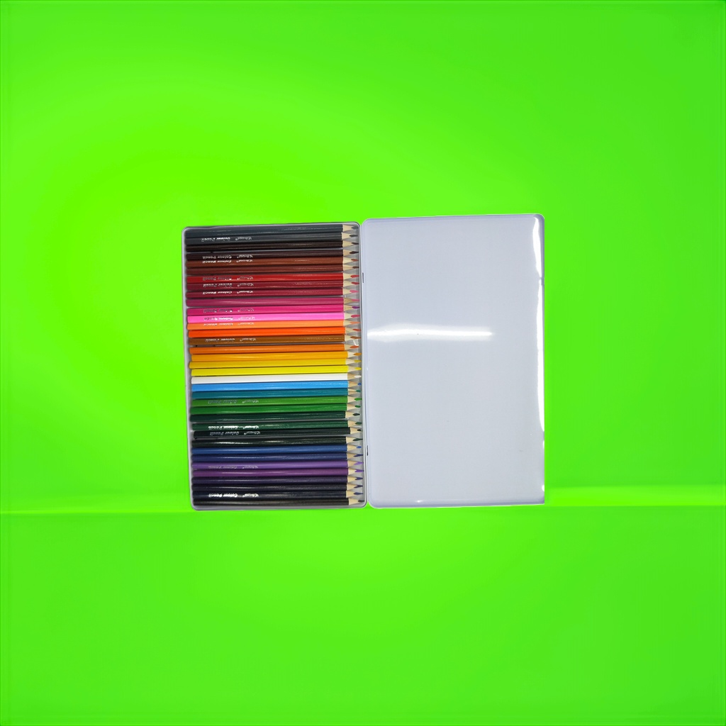 The Deli Colored Pencil Set includes a colored pencil case and 36-color children's drawing stationery