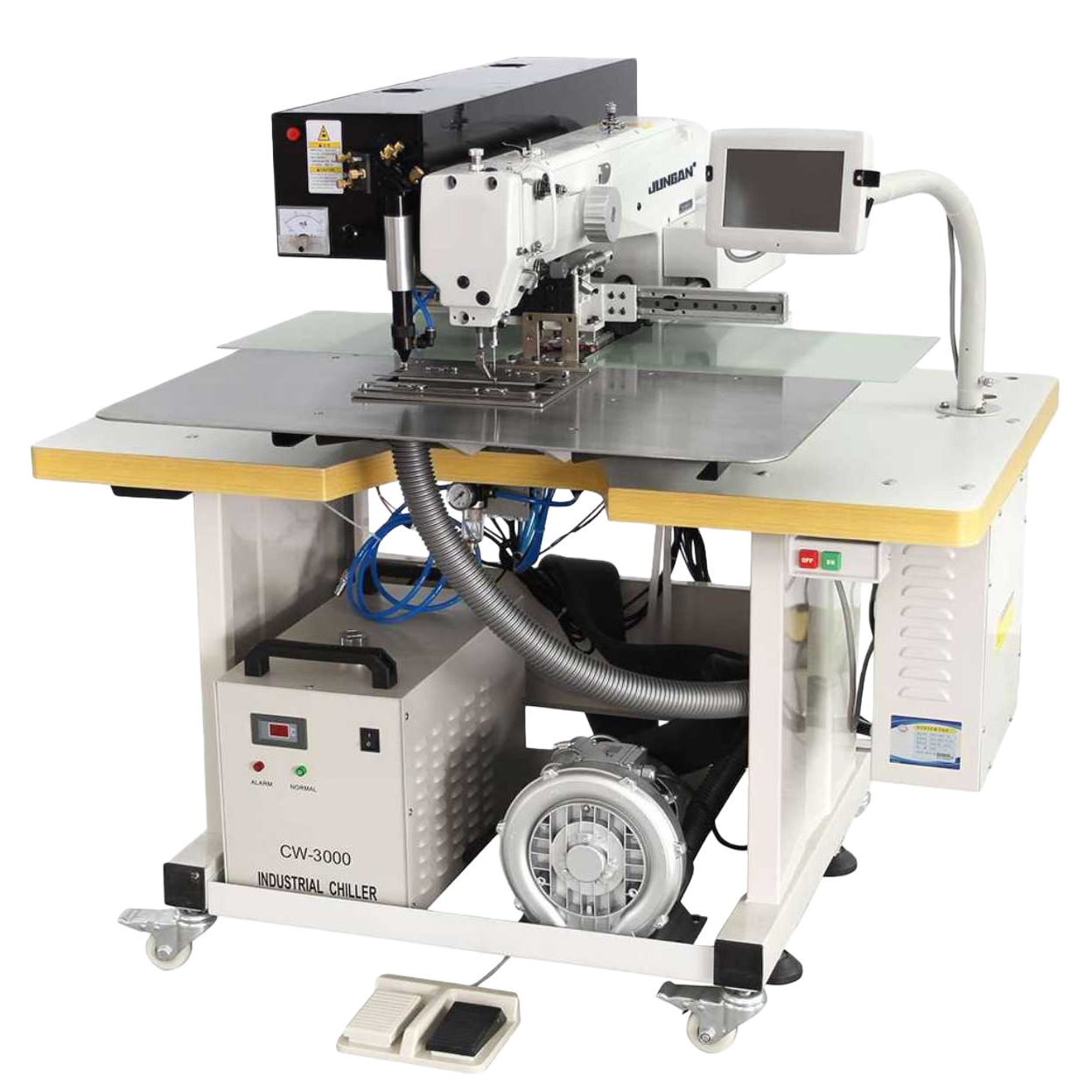 Metal body industrial-grade sewing machine, suitable for household fabric thickness and thickness, desktop, stable and silent Item Picture