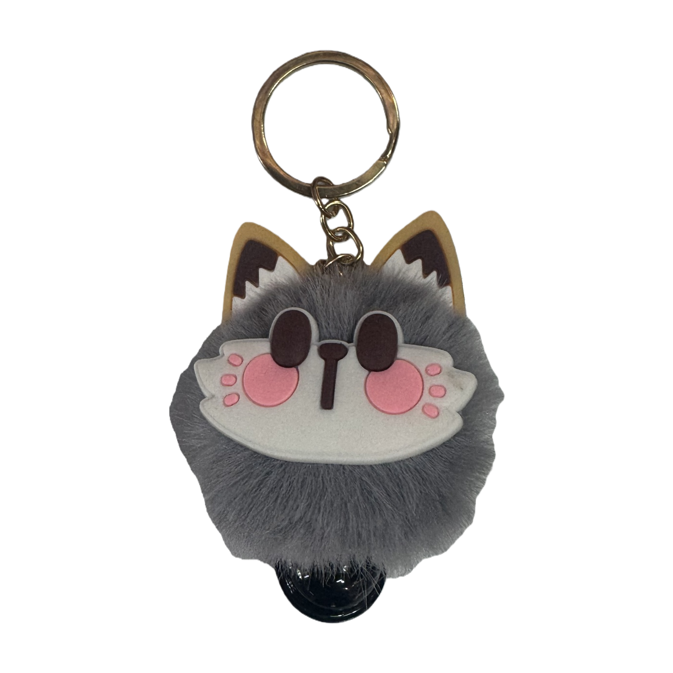 plush toy keychain short fleece plush material portable bag for car use Item Picture