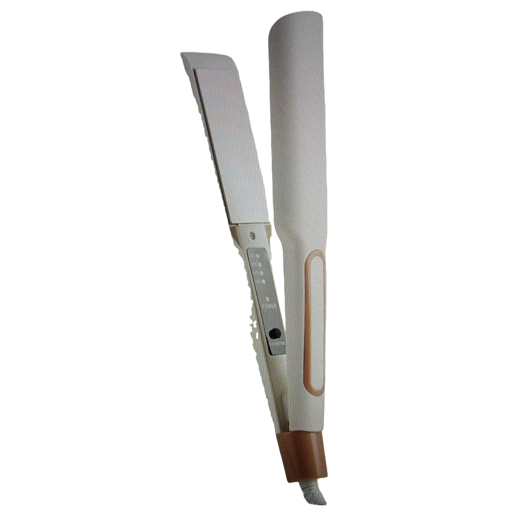 Hair straightener with constant temperature negative ion straightening plate, dual-purpose for curling and straightening, ceramic coating Item Picture