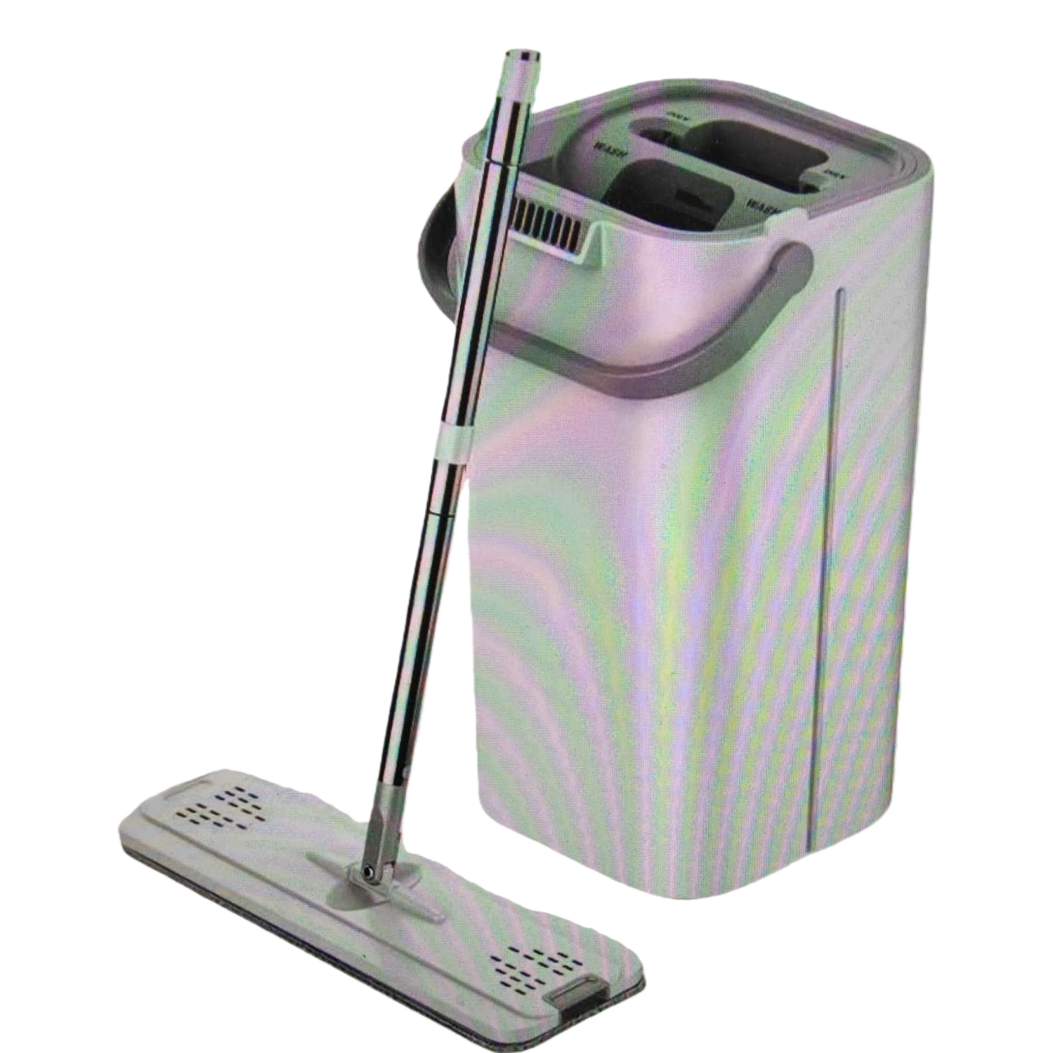 Good Dad's rotating mop with mop bucket set for home cleaning saves effort and eliminates the need for hand washing Item Picture