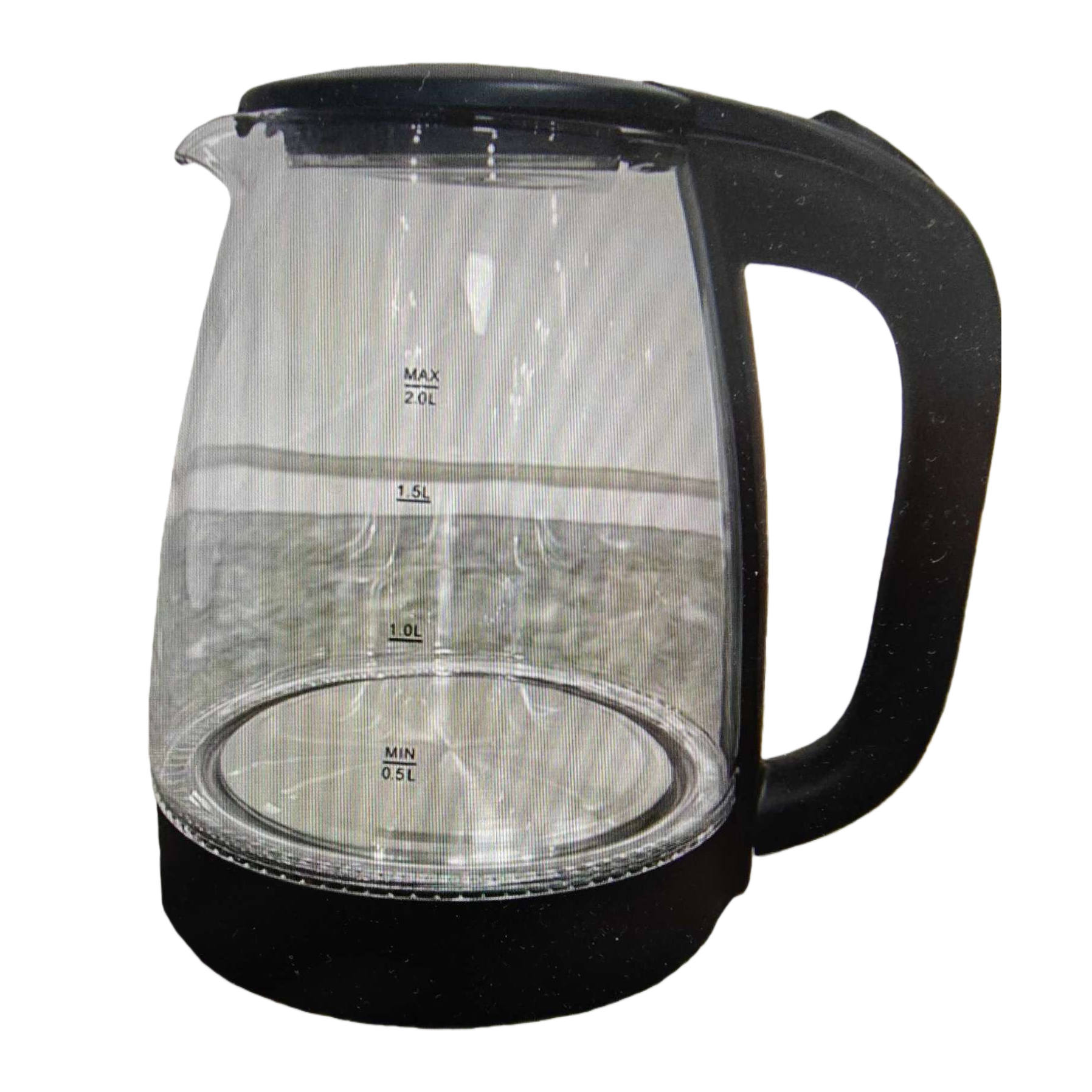 Transparent glass electric kettle, household quick-boiling kettle, heat-resistant and explosion-proof glass kettle Item Picture