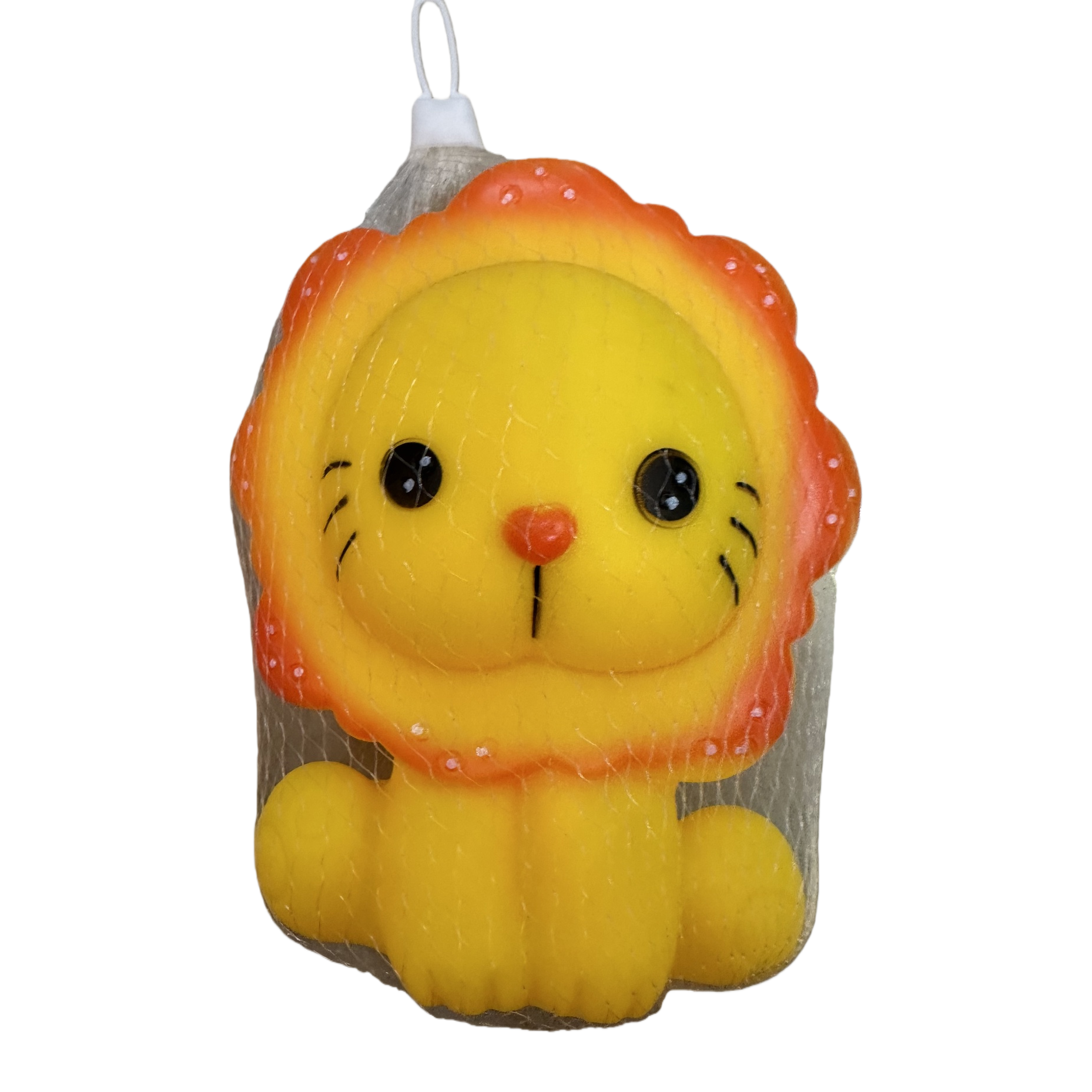 The yellow fish-shaped children's educational toy is safe, non-toxic, flexible and resistant to biting Item Picture