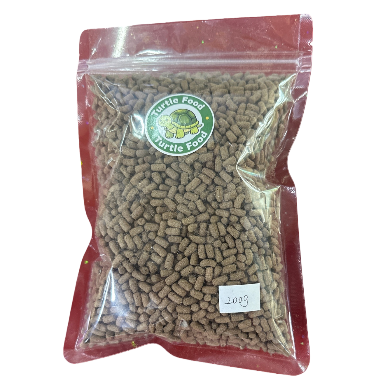 الجسيمات الغذائية المخصصة للحيوانات الأليفة المائية في أكياس حفظ شفافة Item Picture